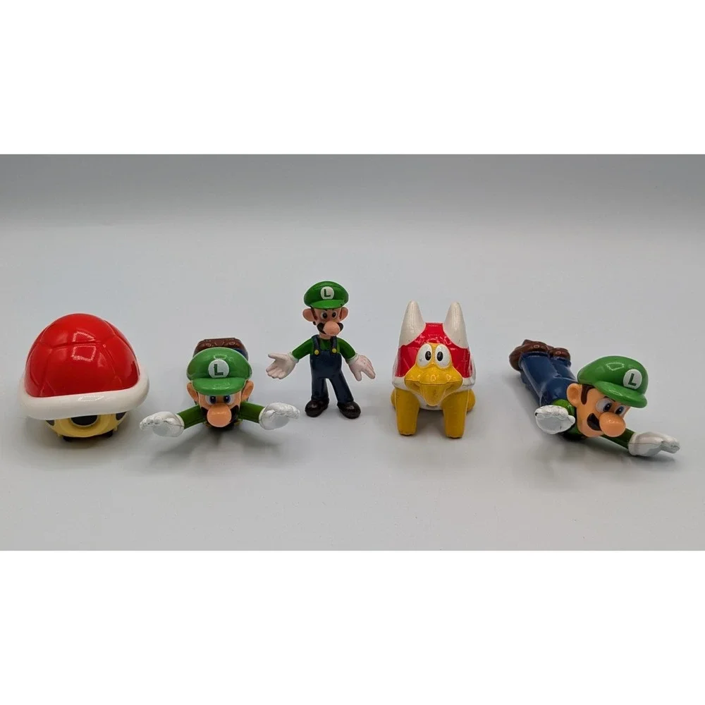 Super Mario Bros, Luigi, Prince Toadstool McDonald's Happy Meal Toy Lot Of 13